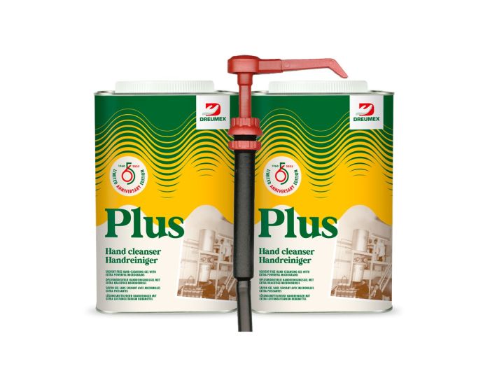 Handreiniger-Plus-4,5-l,-geel,-blik-+-pomp