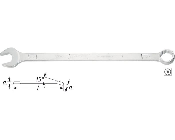 Steek-/ringsleutel-lang-16-mm