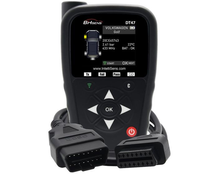 TPMS-tool-met-OBDII-kabel,-bluetooth-en-2,8-inch-scherm