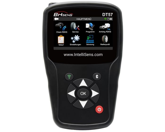 TPMS-tool-met-OBDII-kabel,-bluetooth,-4,3-inch-scherm-en-20-TPMS-sensoren