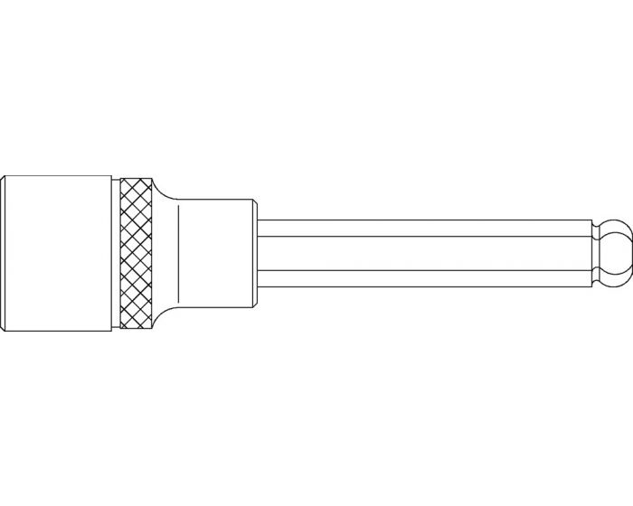 Bitdop-inbus-lang-1/2-"-8-mm