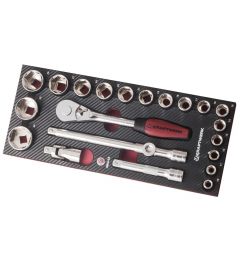 Doppenassortiment-met-ratel-1/2-"-22-delig