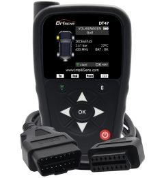 TPMS-tool-met-OBDII-kabel,-bluetooth,-2,8-inch-scherm-en-20-TPMS-sensoren